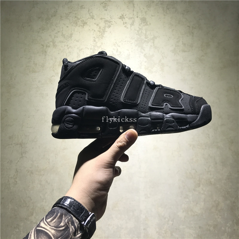 Nike Air More Uptempo All Black